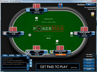 PokerView table PokerView table